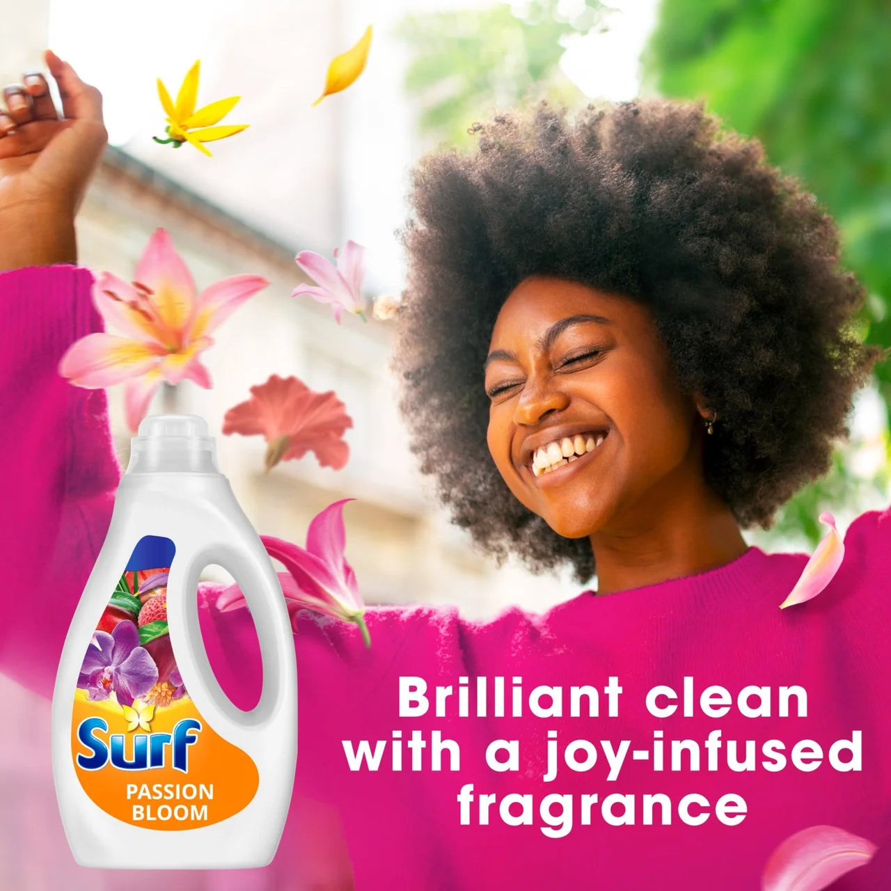 Surf Passion Bloom Liquid Laundry Washing Detergent 35 Washes 945ml