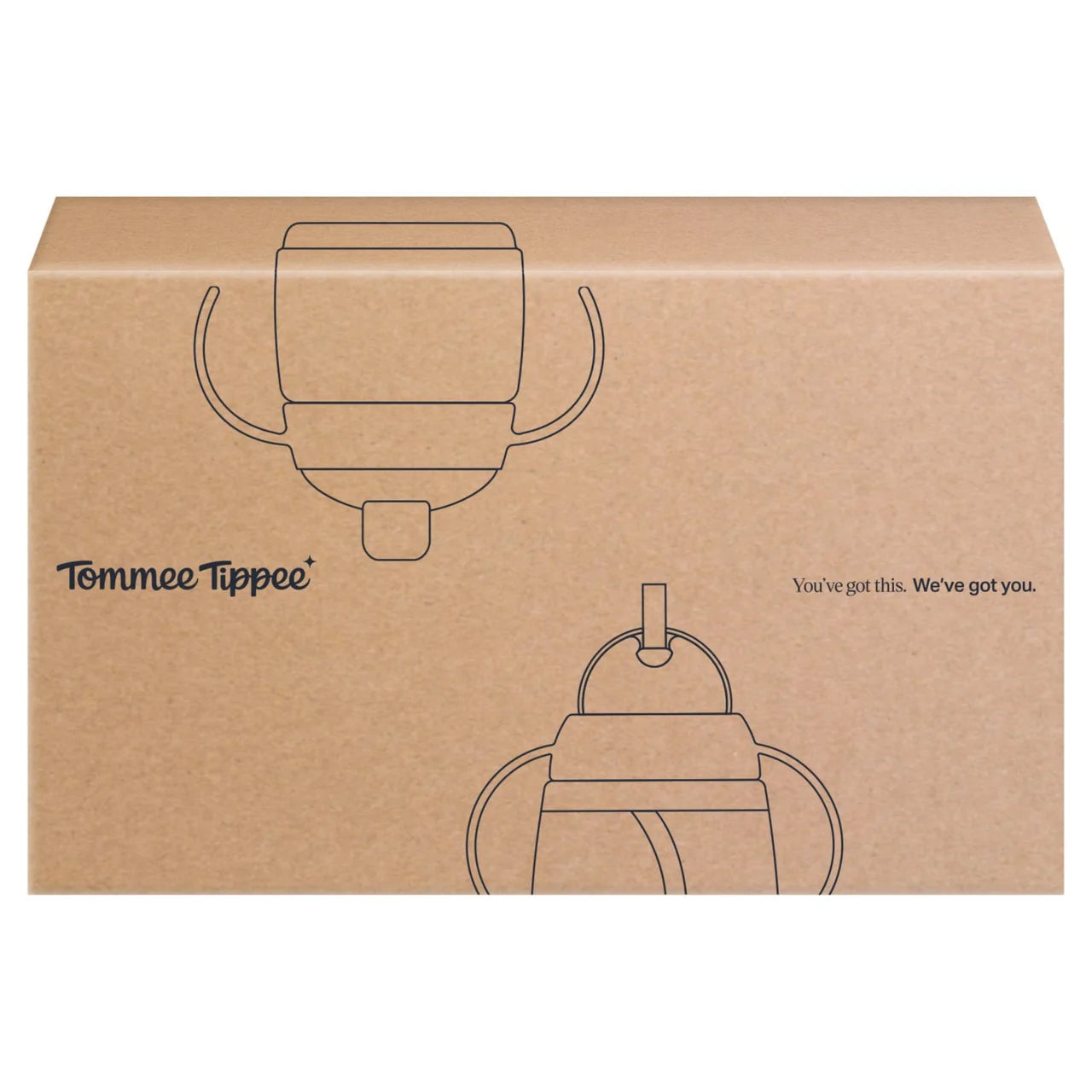 Tommee Tippee trainer straw cup 2 per pack