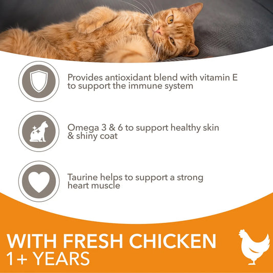 IAMS Advanced Nutrition Adult Cat Food With Fresh Chicken 800g