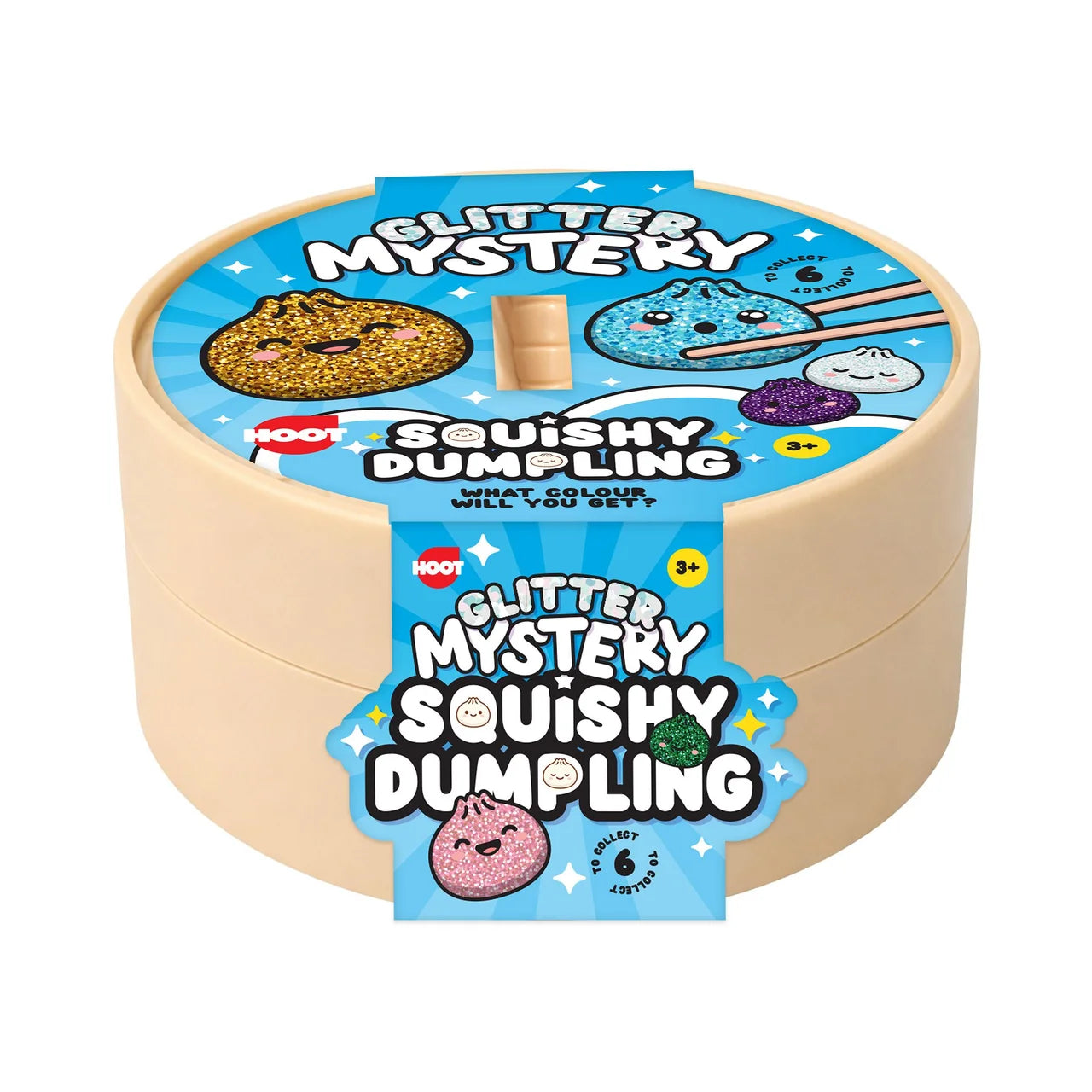 Hoot Squishy Glitter Mystery Dumplings