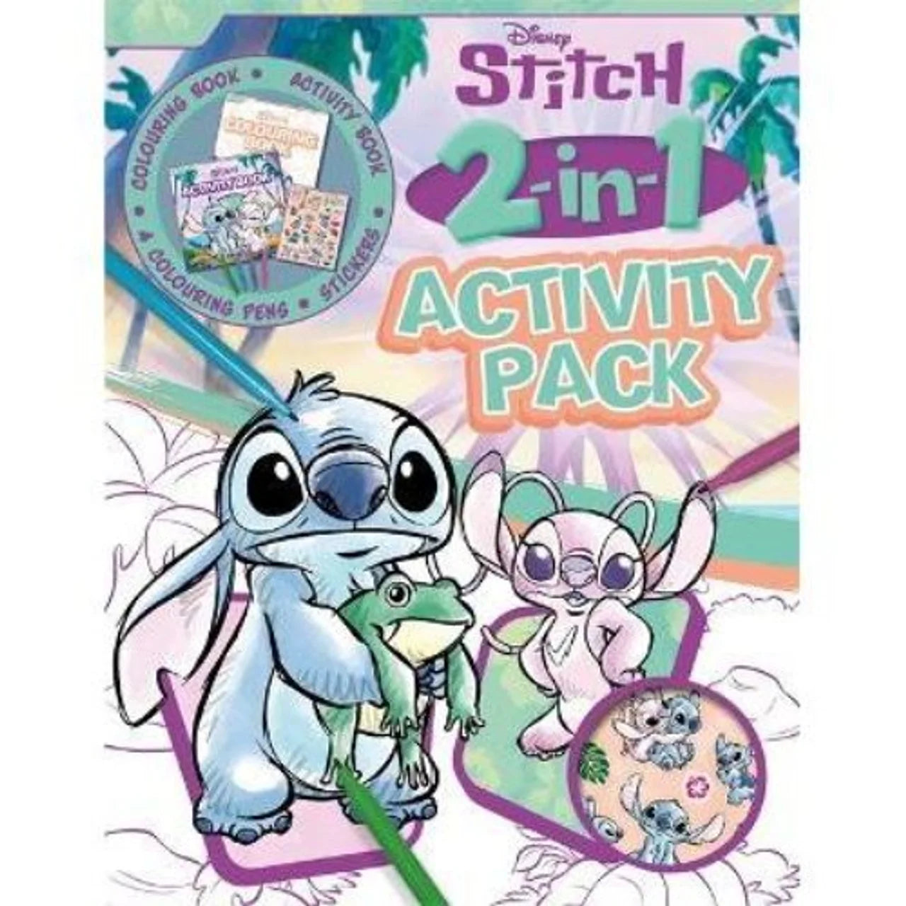 Igloo Books Disney Stitch 2-in-1 Activity Pack
