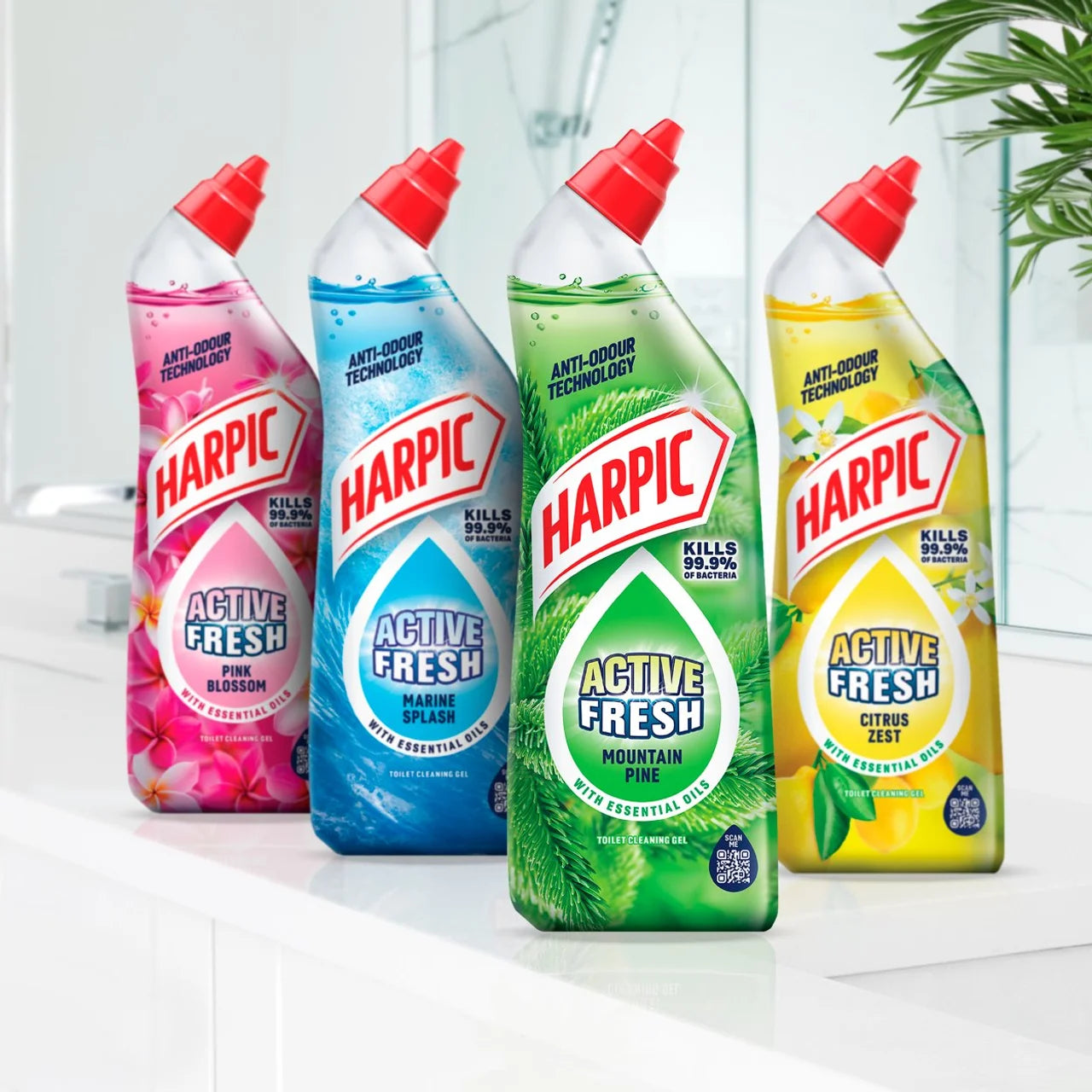 Harpic Active Fresh Pine Toilet Cleaner Gel 750ml