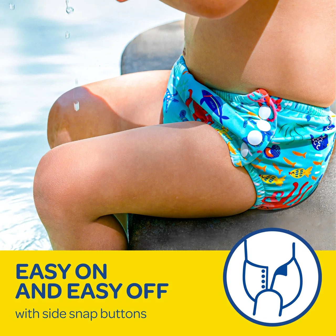 Huggies Little Swimmers Reusable Swim Pant Size 5-6 (13kg+)