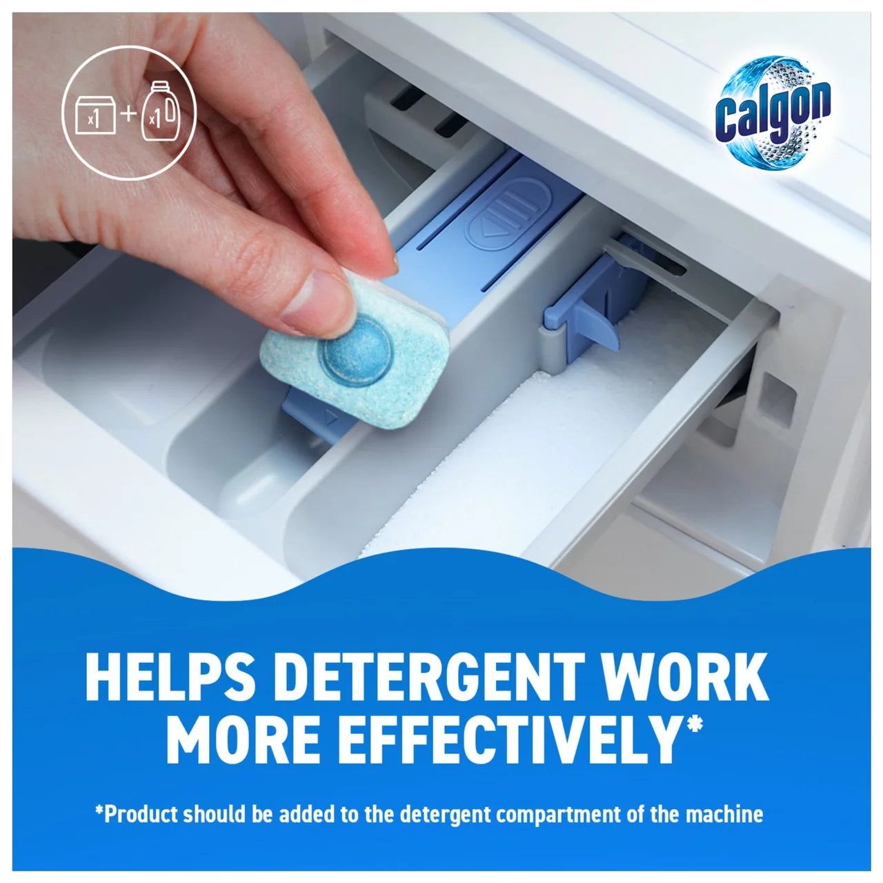 Calgon 4-in-1 Washing Machine Water Softener Tablets 15 per pack