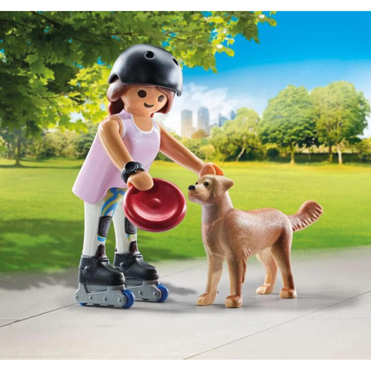 Playmobil 71739 My Life Skater with Retriver Collectible Set