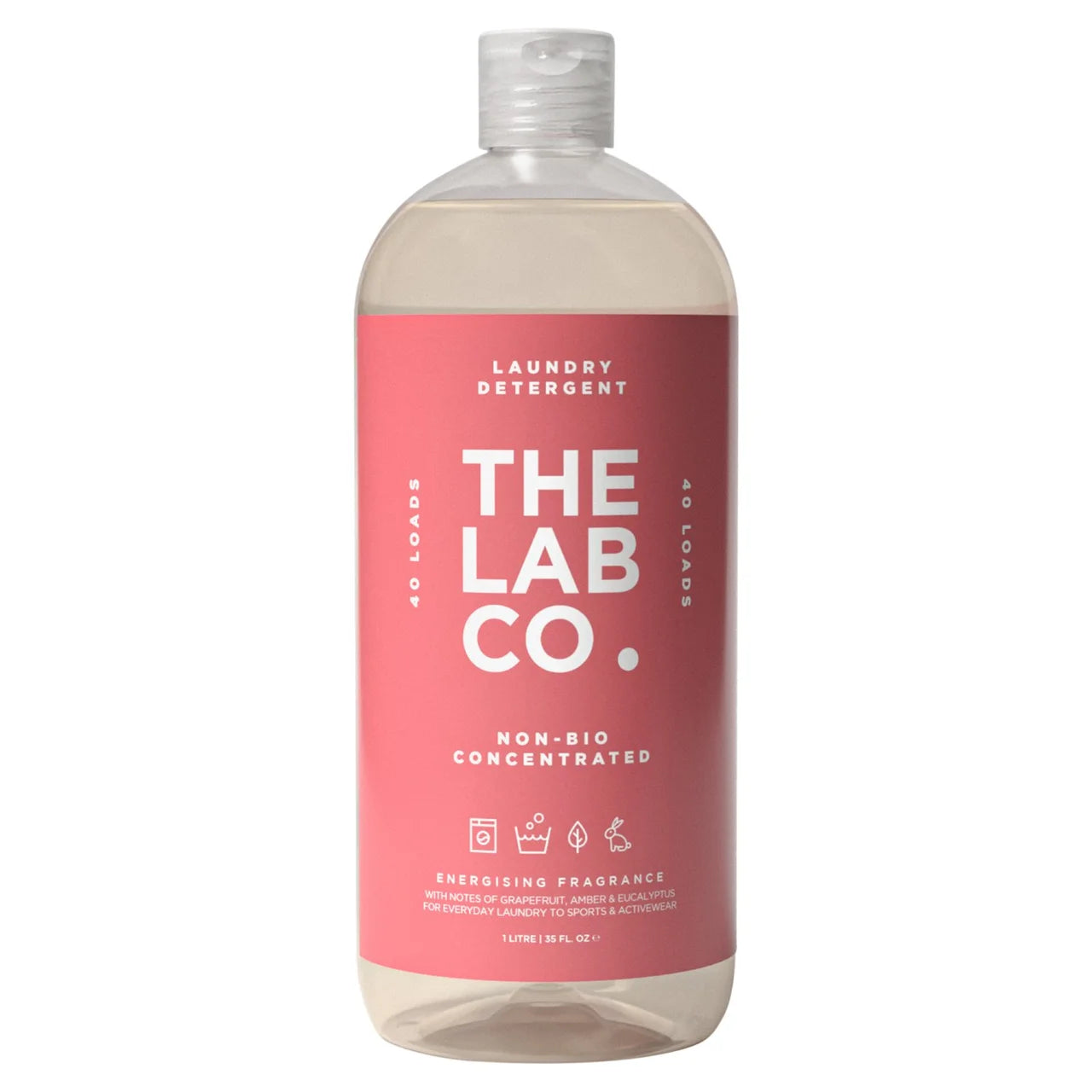 The Lab Co. Energising Non-Bio Laundry Detergent 1L