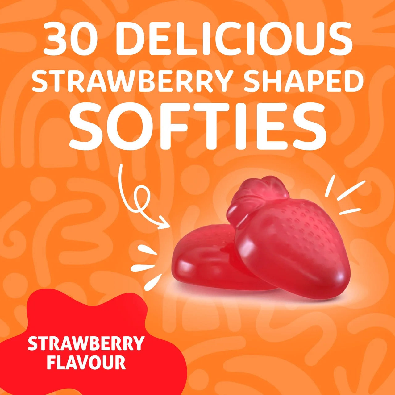 Haliborange Kid's Softies Multivitamins Strawberry Gummies 3-12yrs 30 per pack