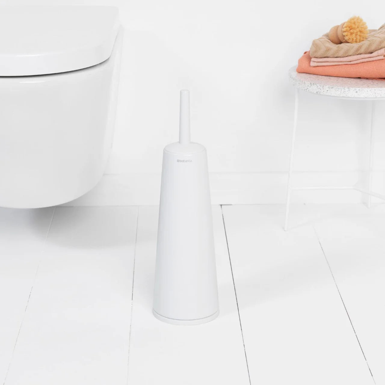 Brabantia ReNew Toilet Brush & Holder, White