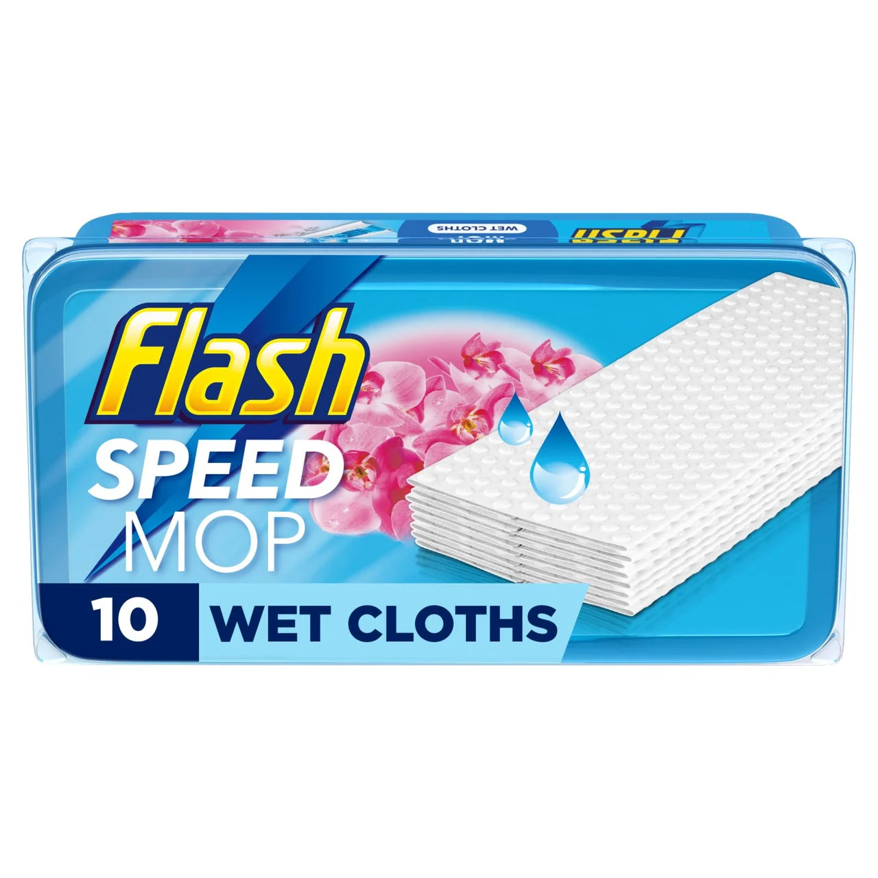 Flash Speed Mop Wet Cloth Multi-Surface Refills Wild Orchid 10 per pack
