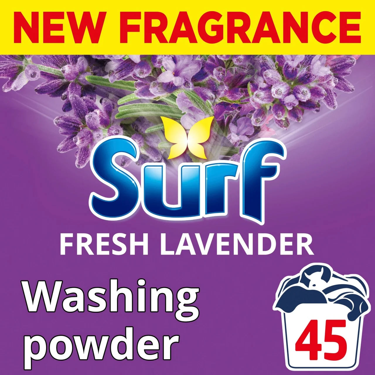 Surf Laundry Powder Lavender 45 Washes 2.25kg