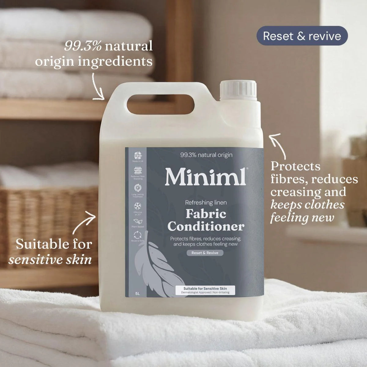 Miniml Fabric Conditioner Fresh Linen