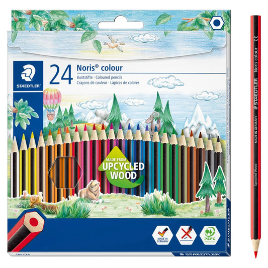 Staedtler Noris Colour Colouring Pencils 24 per pack
