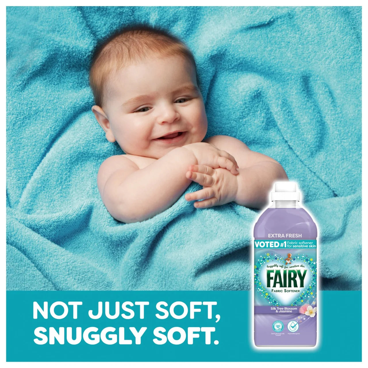 Fairy Fabric Conditioner Silk Tree Blossom & Jasmine 37 Wash 1.147L