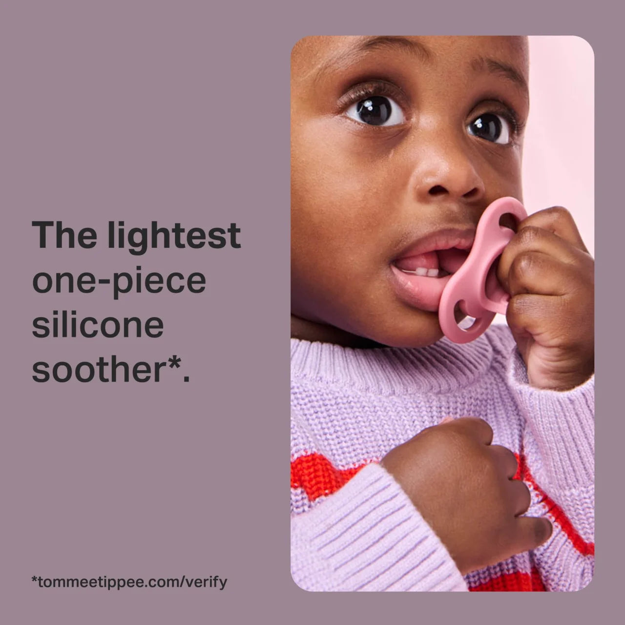 Tommee Tippee Ultra Light Soothers 0-6m Pink , 4 per pack