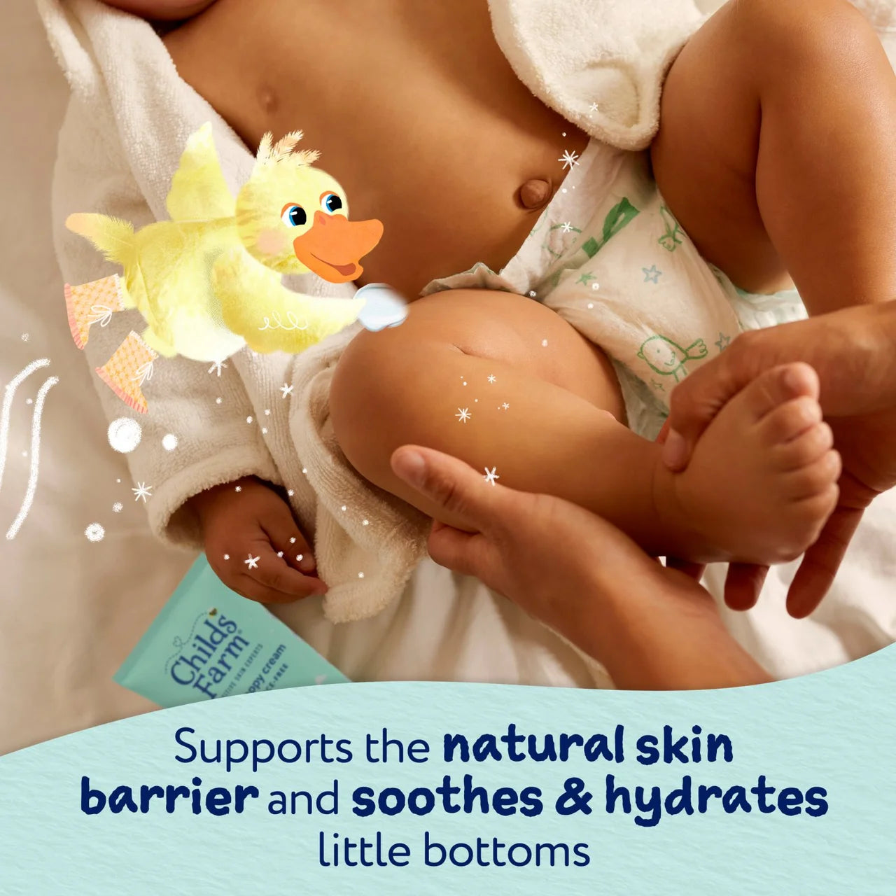 Childs Farm Baby Nappy Cream Fragrance-Free 100ml