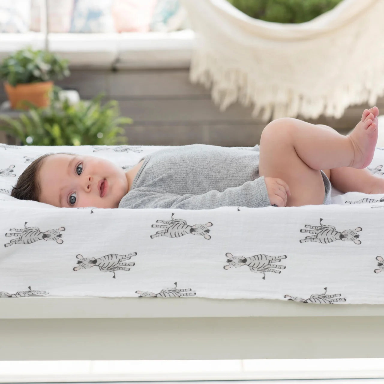 Aden + Anais Muslin Swaddles Safari Babes 4 per pack