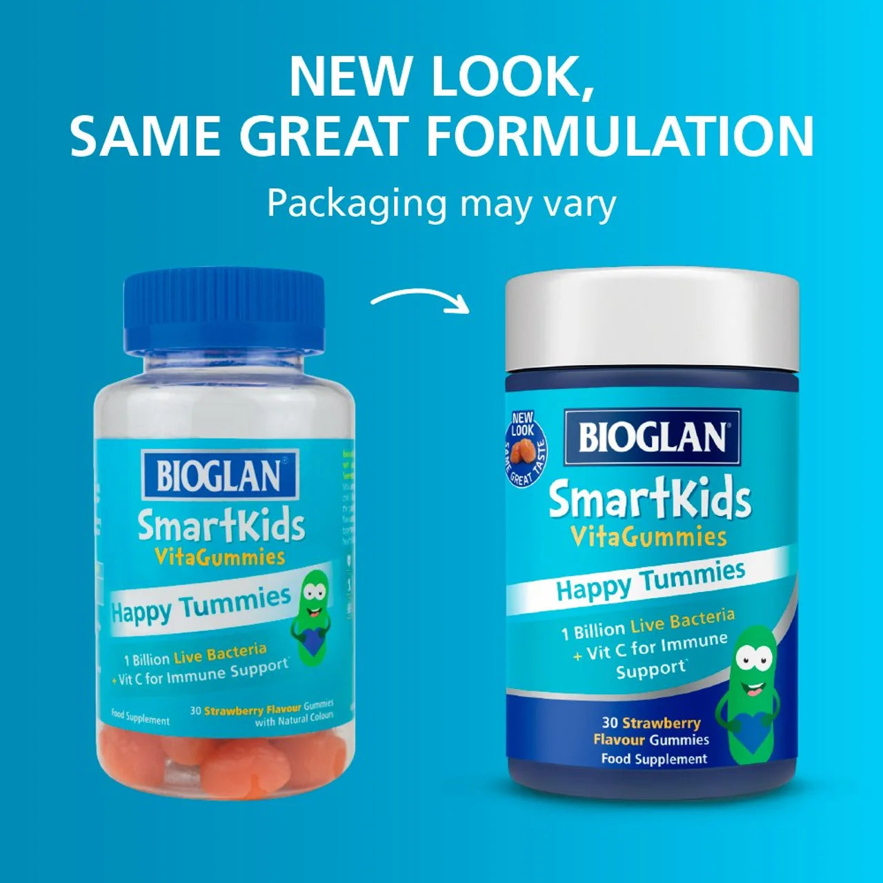 Bioglan SmartKids Vitagummies Happy Tummies 30 per pack