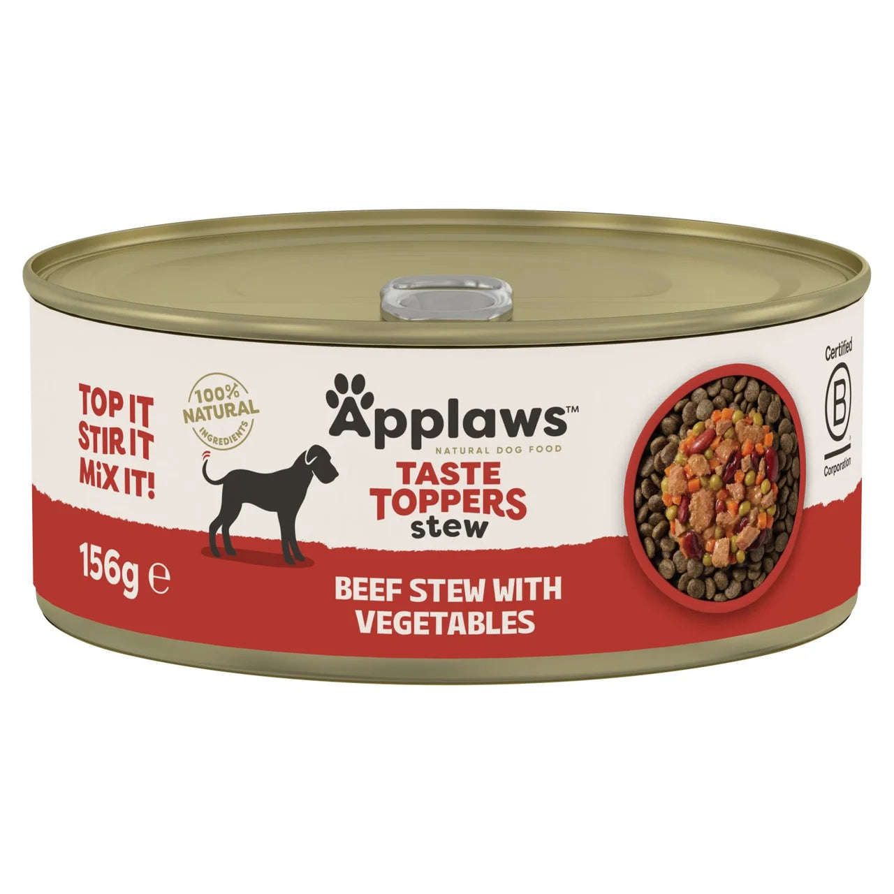 Applaws Taste Topper Beef Tin in Stew 156g