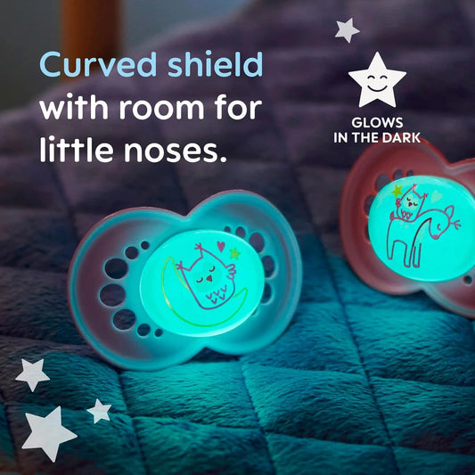 MAM Night Astro 18-36m Soother 2pk