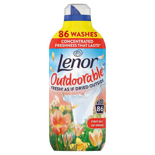 Lenor Outdoorable Fabric Conditioner First Day Of Spring 86 Washes 1204ml