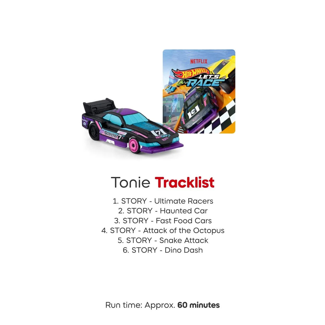 Tonies Hot Wheels Audio Tonie Character