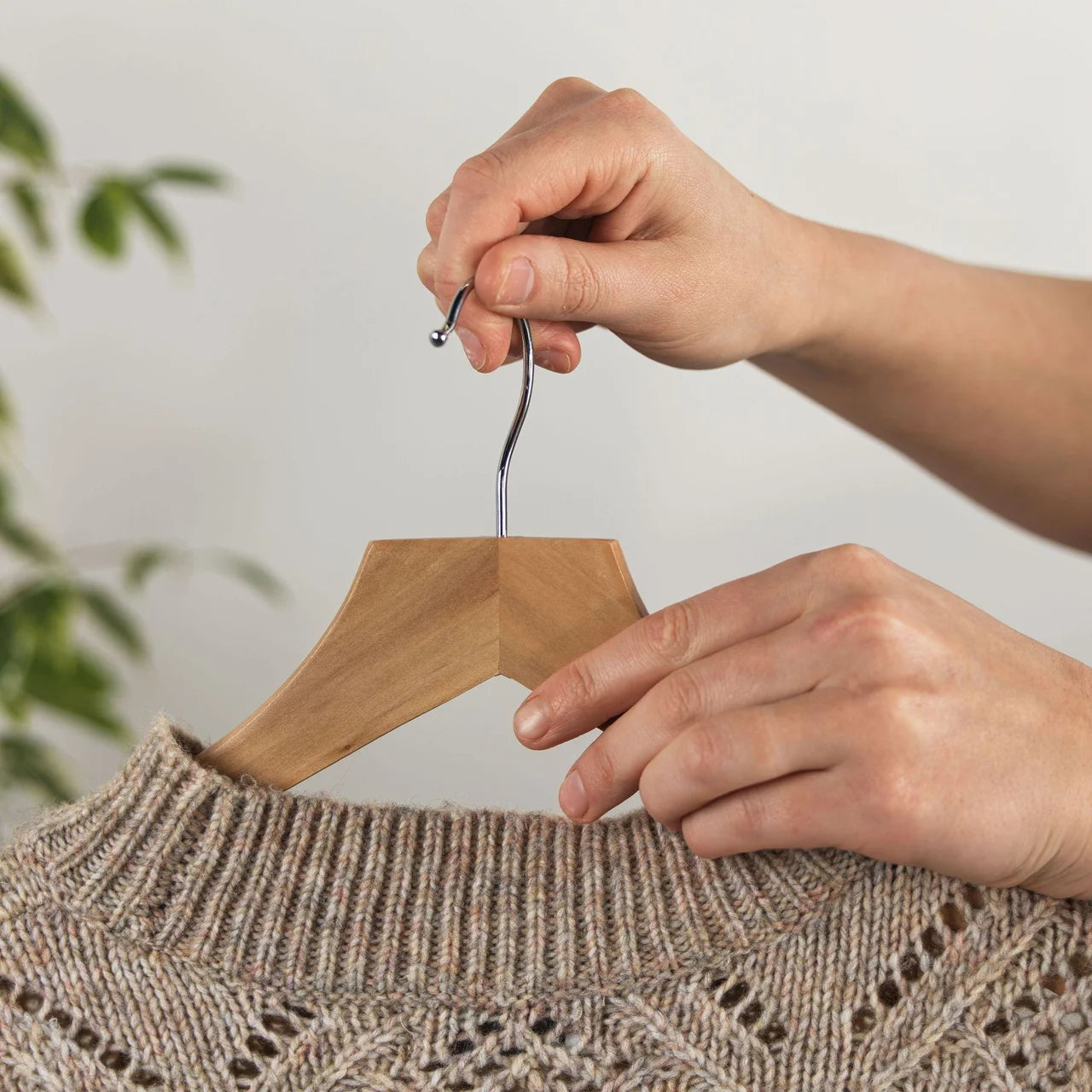 Beldray Wooden Clothes Hangers FSC 100% 5 per pack