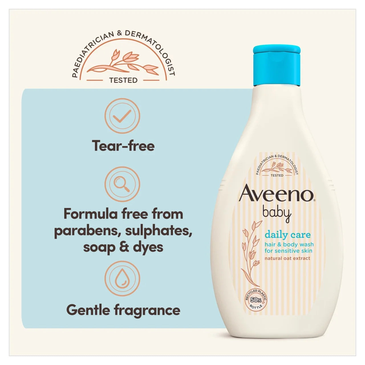 Aveeno Baby Daily Care Hair & Body Wash 400ml