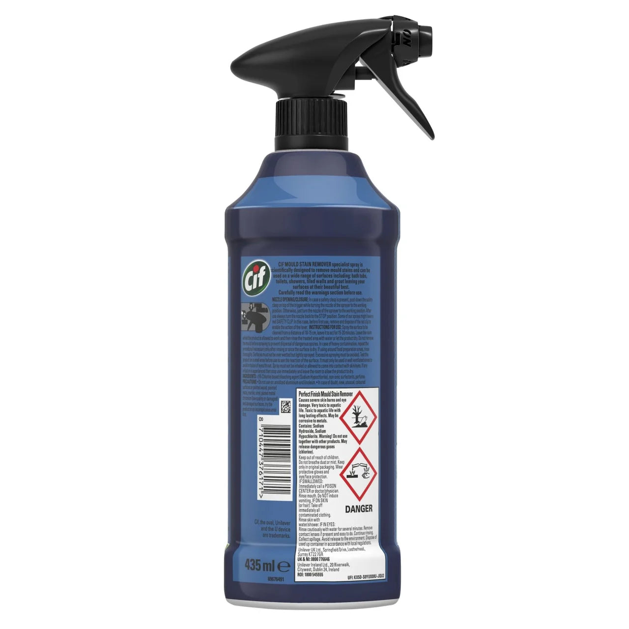 Cif Perfect Finish Specialist Cleaner Spray Mould Stain Remover 435ml