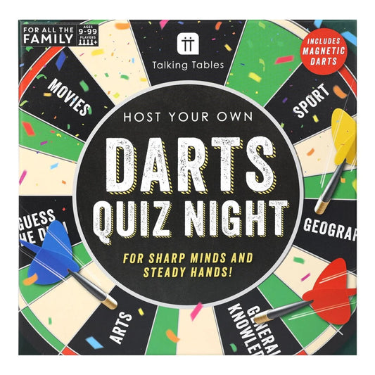 Talking Tables Darts Quiz Night Pub Game