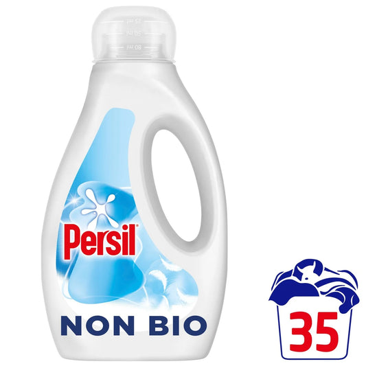 Persil Non Bio Liquid Laundry Washing Detergent 35 Washes 945ml