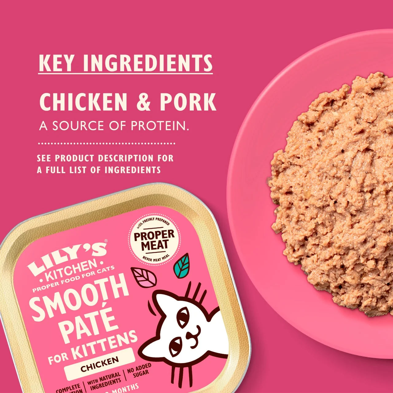 Lily's Kitchen Pate Selection for Kittens 8 x 85g
