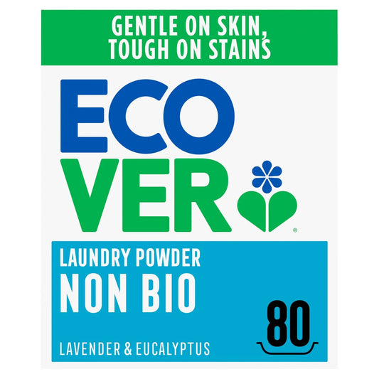 Ecover Concentrated Non Bio Laundry Powder 80 Washes 4kg