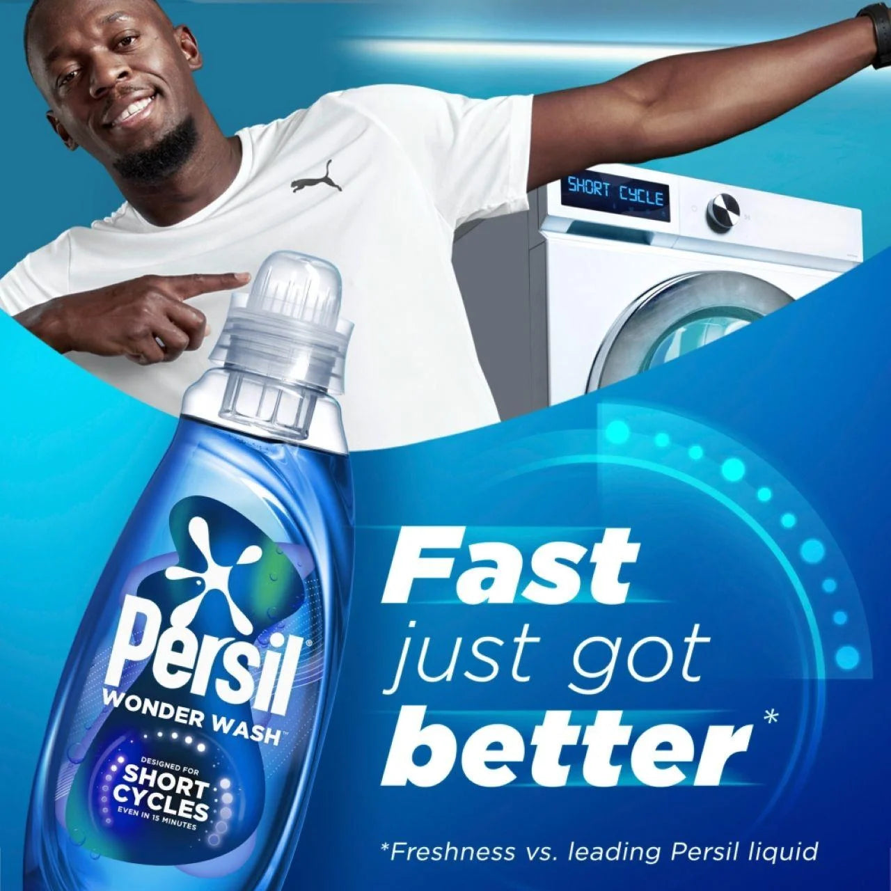 Persil Wonder Wash Odour Defy Laundry Detergent 55 Washes 1485ml