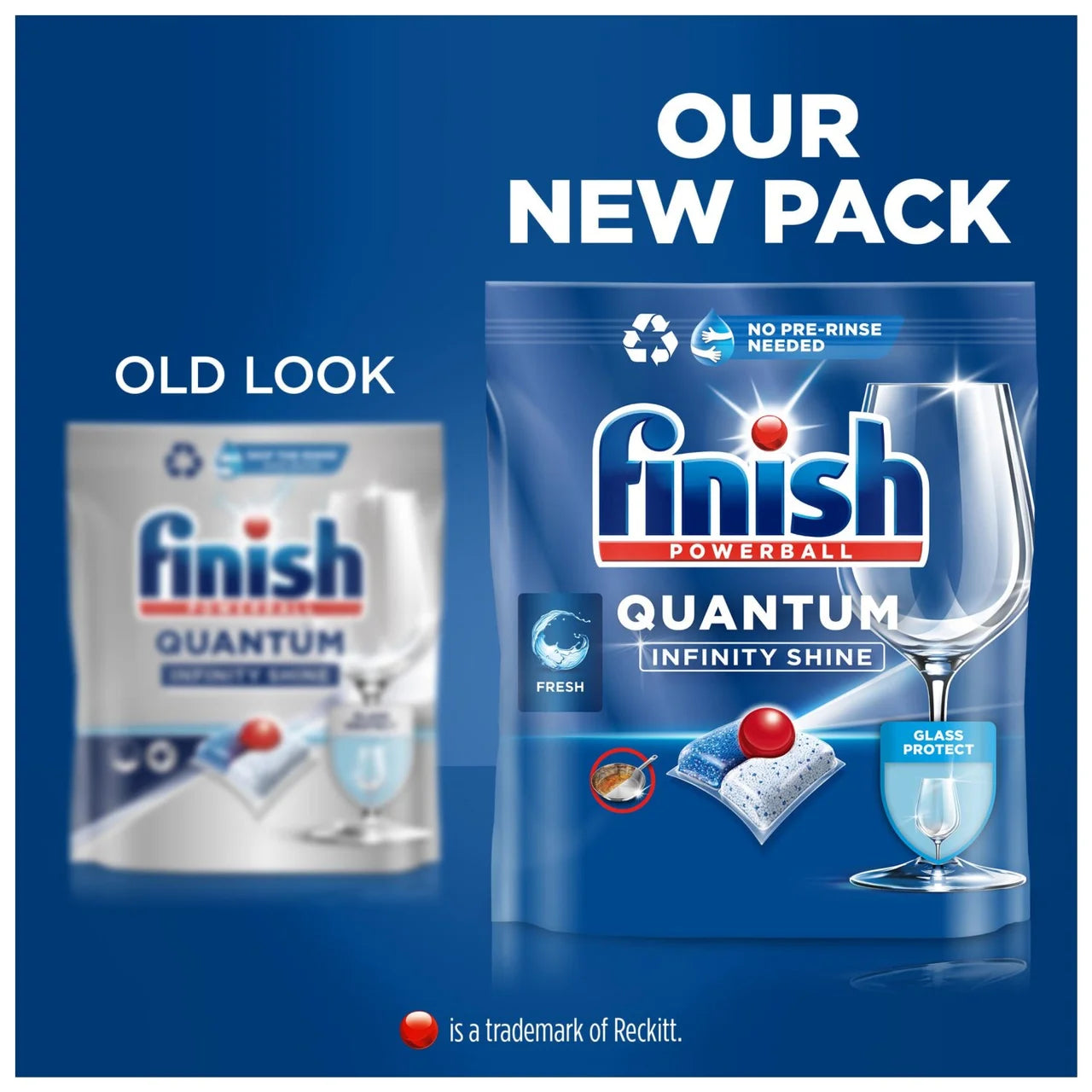 Finish Quantum Infinity Shine Regular Dishwasher Tablets 120 per pack