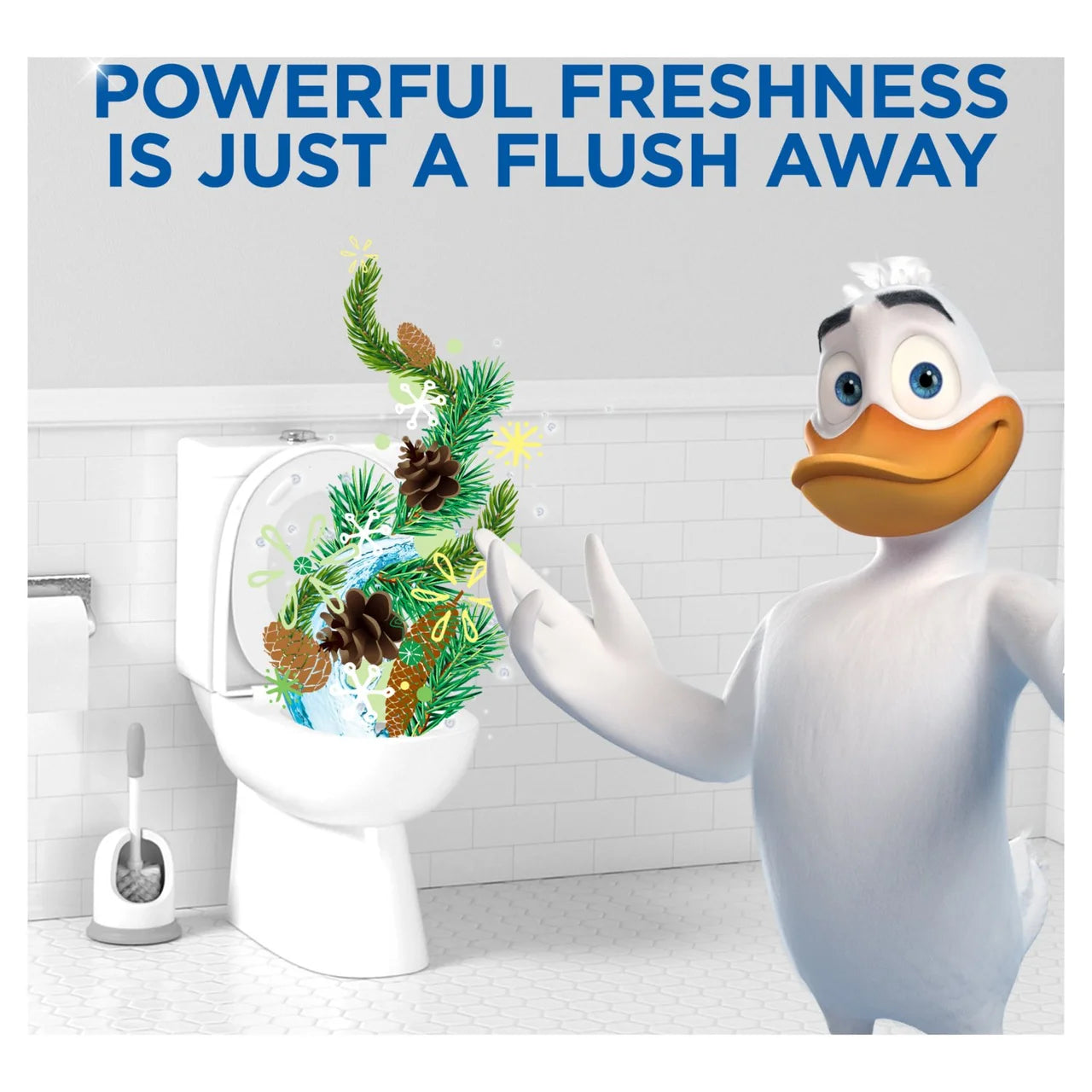 Duck Active Clean Toilet Rim Block Pine 37g
