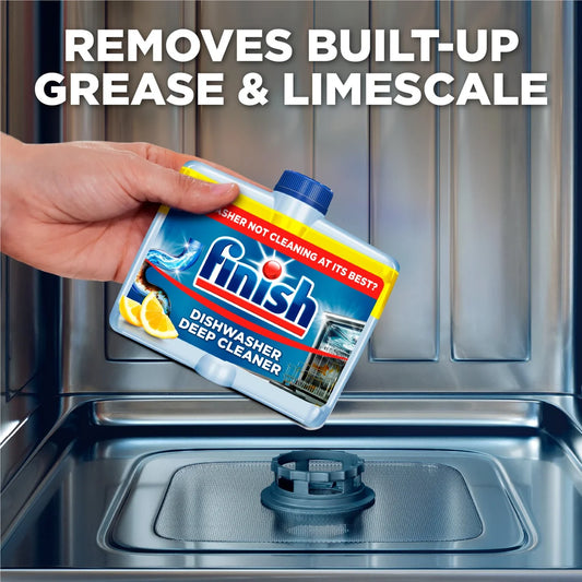 Finish Dishwasher Machine Cleaner Lemon Scent 250ml