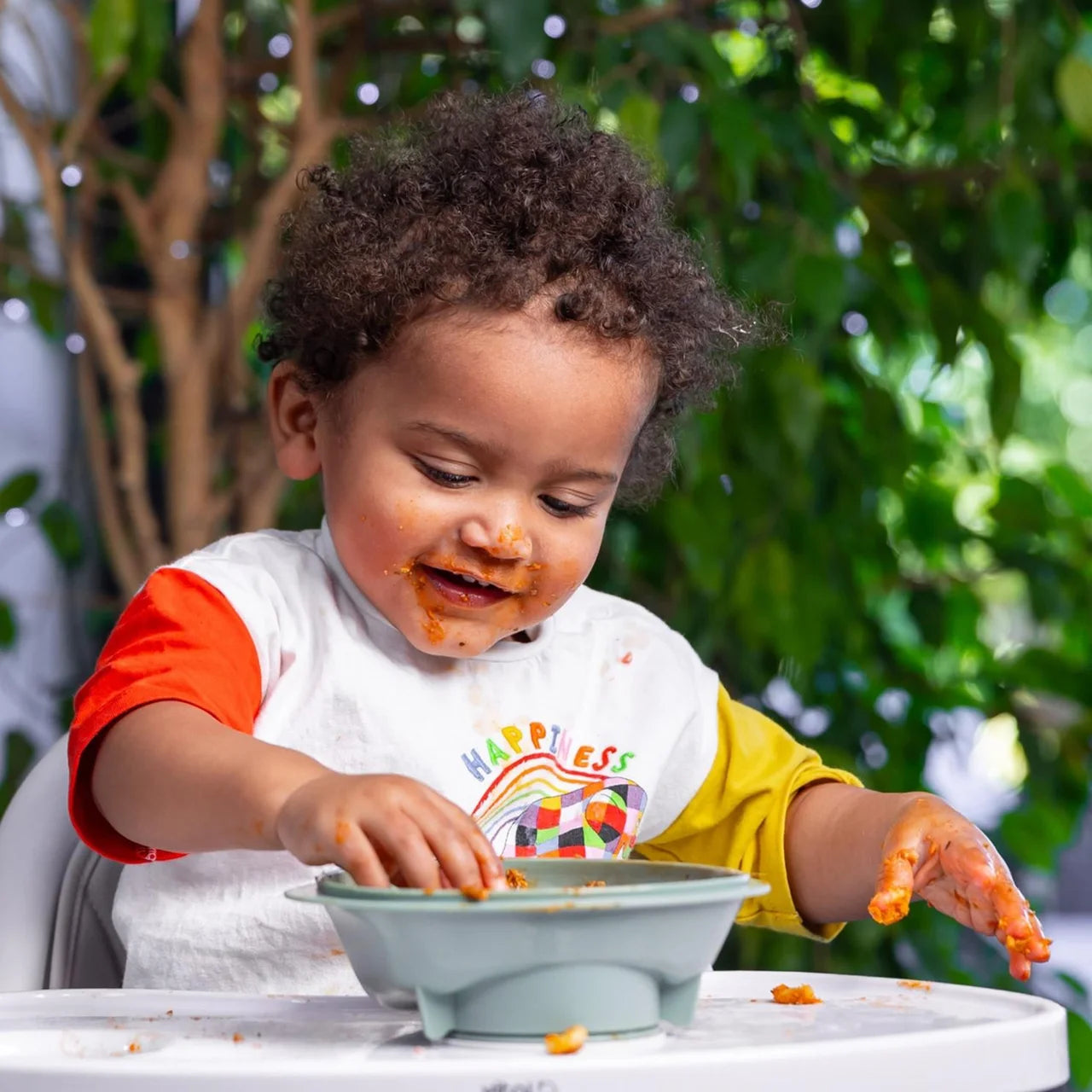 Vital Baby Nourish Power Suction Bowl - natural berry