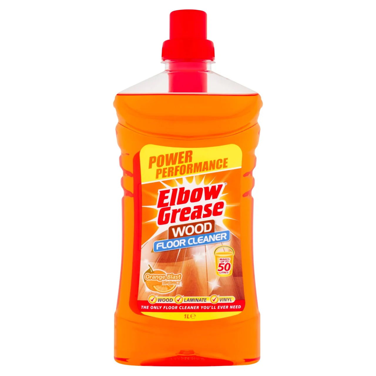 Elbow Grease Wood Floor Cleaner Concentrate Orange 1L
