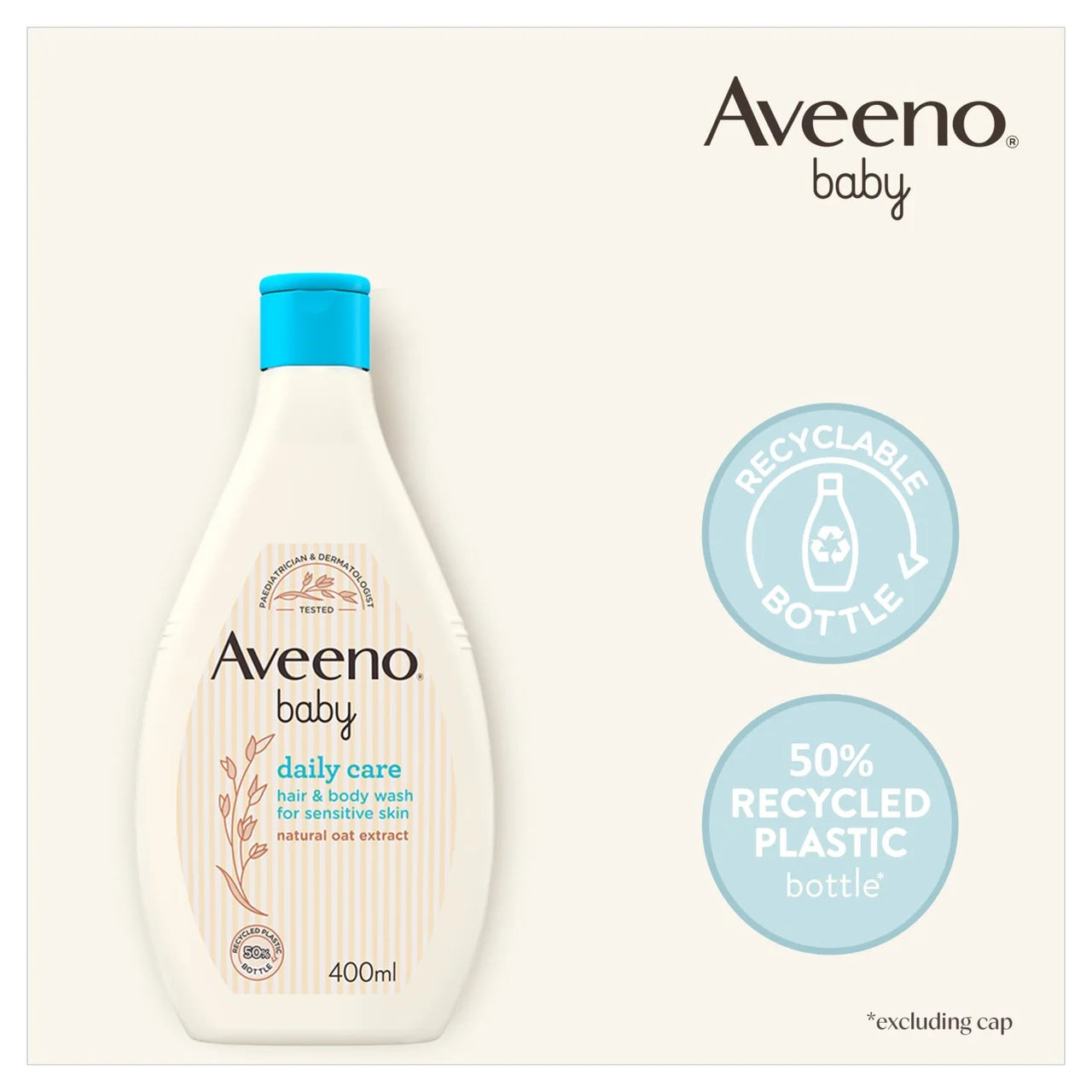Aveeno Baby Daily Care Hair & Body Wash 400ml