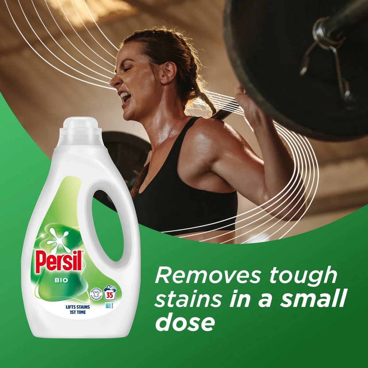 Persil Bio Laundry Detergent Washing Liquid 35 Washes 945ml