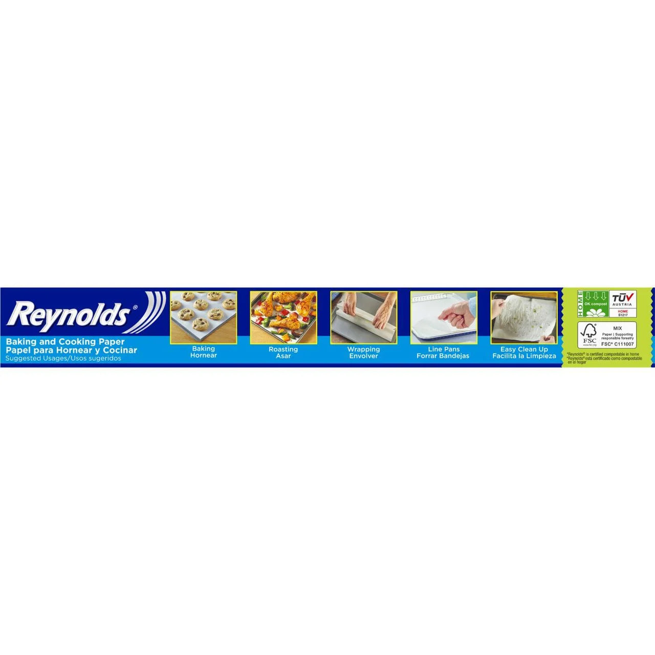 Reynolds Baking and Cooking Paper Dual Sided and Non Stick 10m