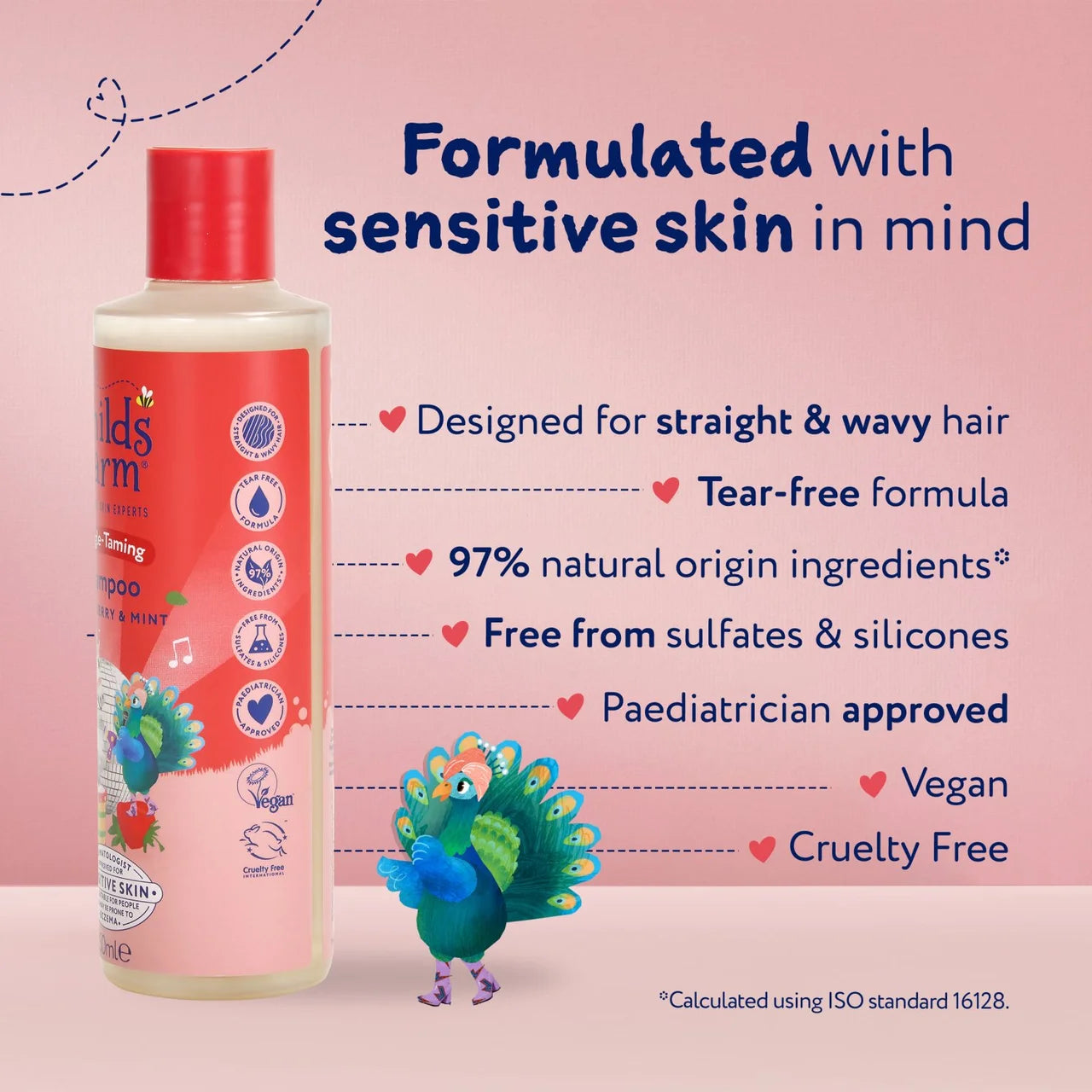 Childs Farm Tangle Taming Shampoo Strawberry & Mint 250ml