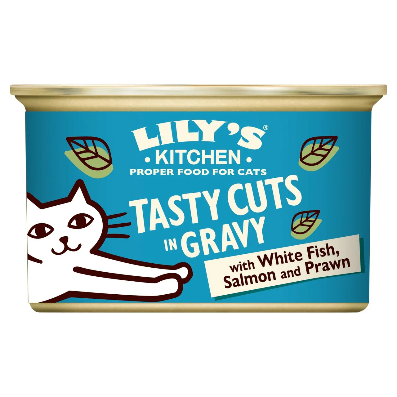 Lily's Kitchen Tasty Cuts in Gravy - Ocean Fish Wet Food for Cats 85g