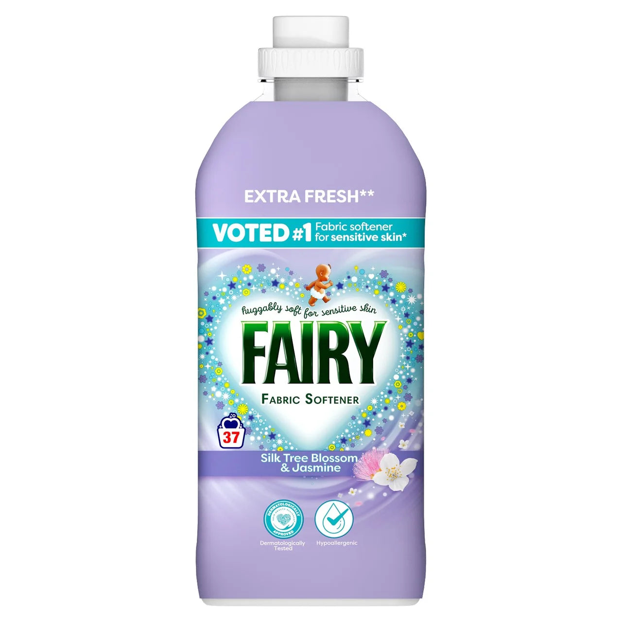 Fairy Fabric Conditioner Silk Tree Blossom & Jasmine 37 Wash 1.147L