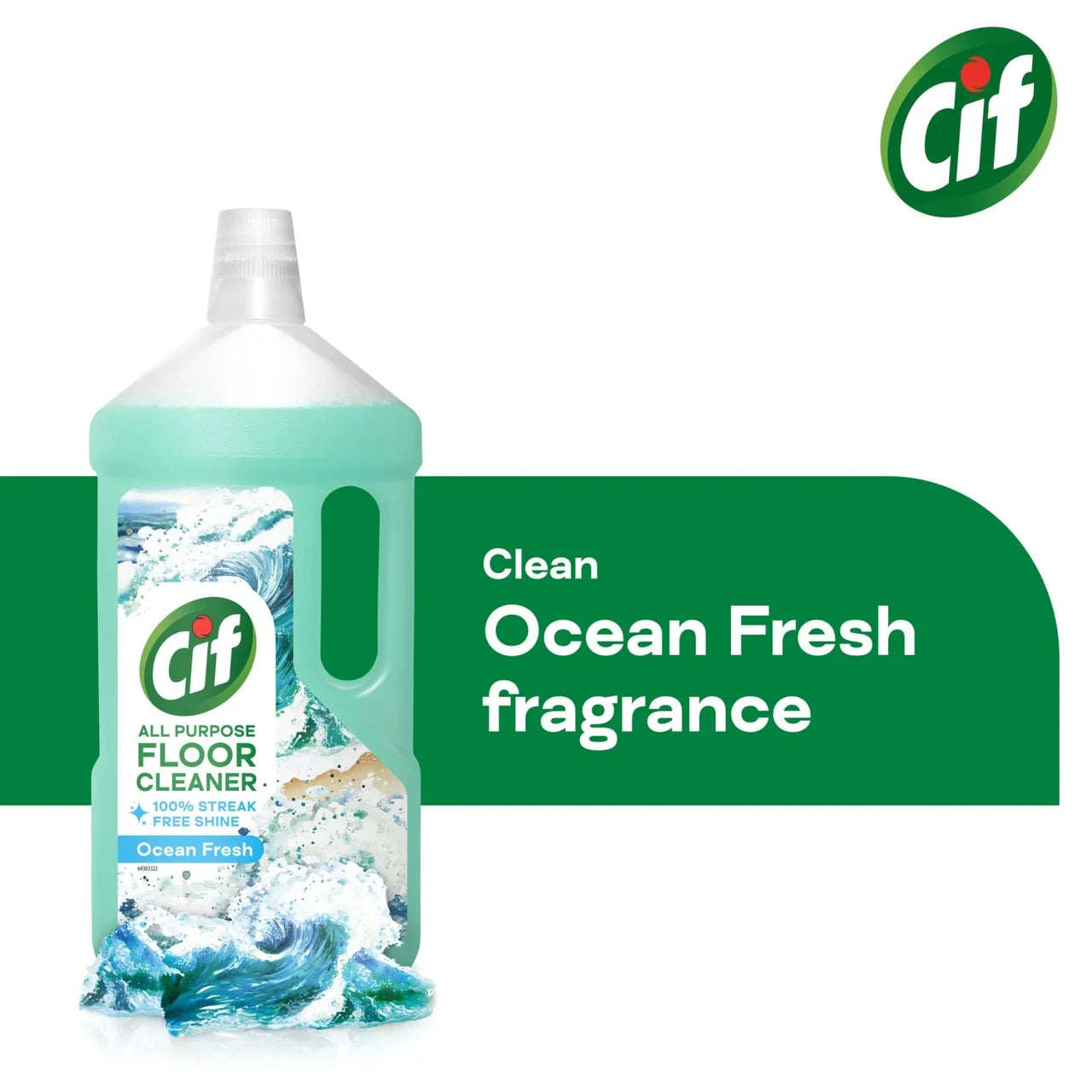 Cif Floor Cleaner Ocean Fresh 950ml