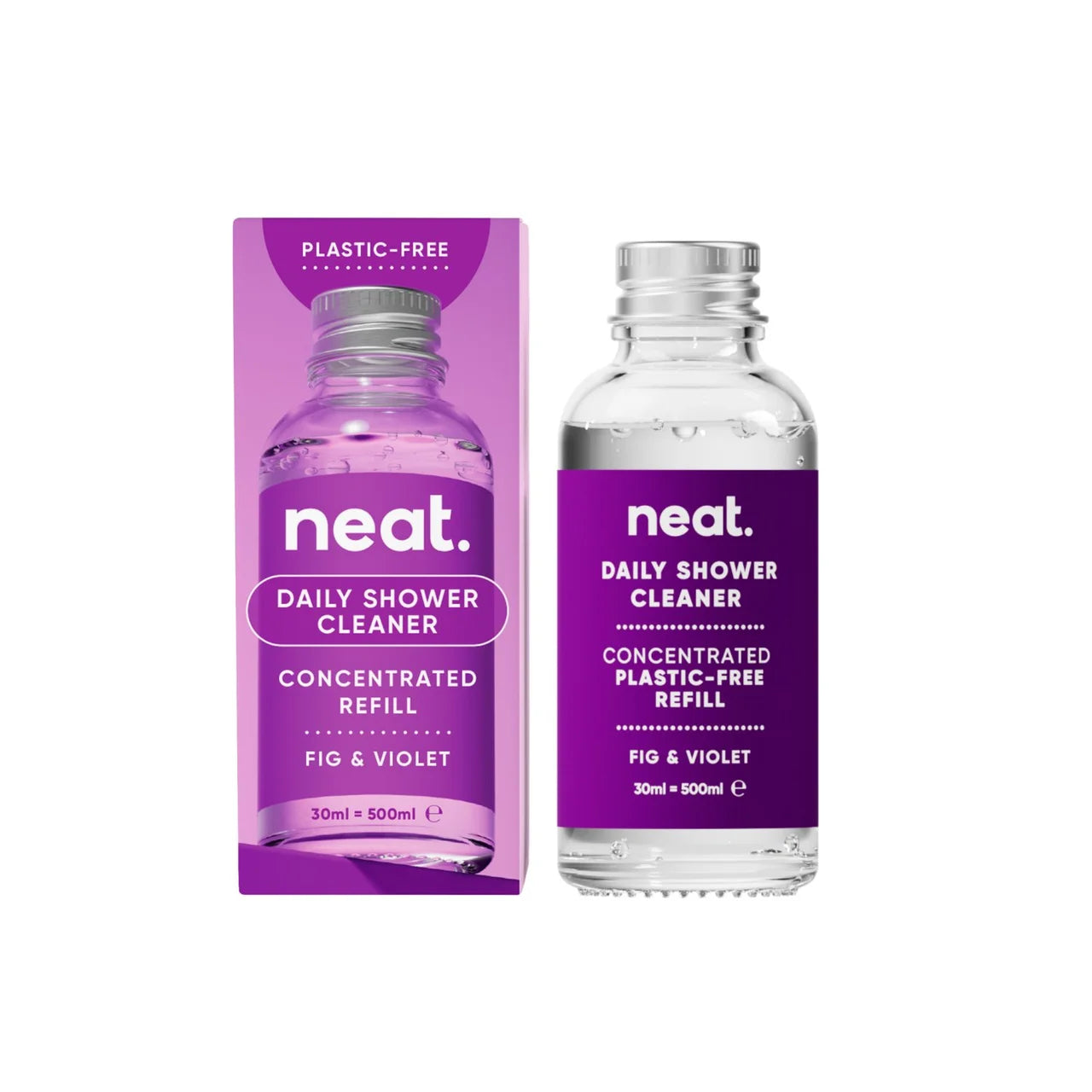 Neat Daily Shower Cleaner Refill Concentrate Fig & Violet 30ml