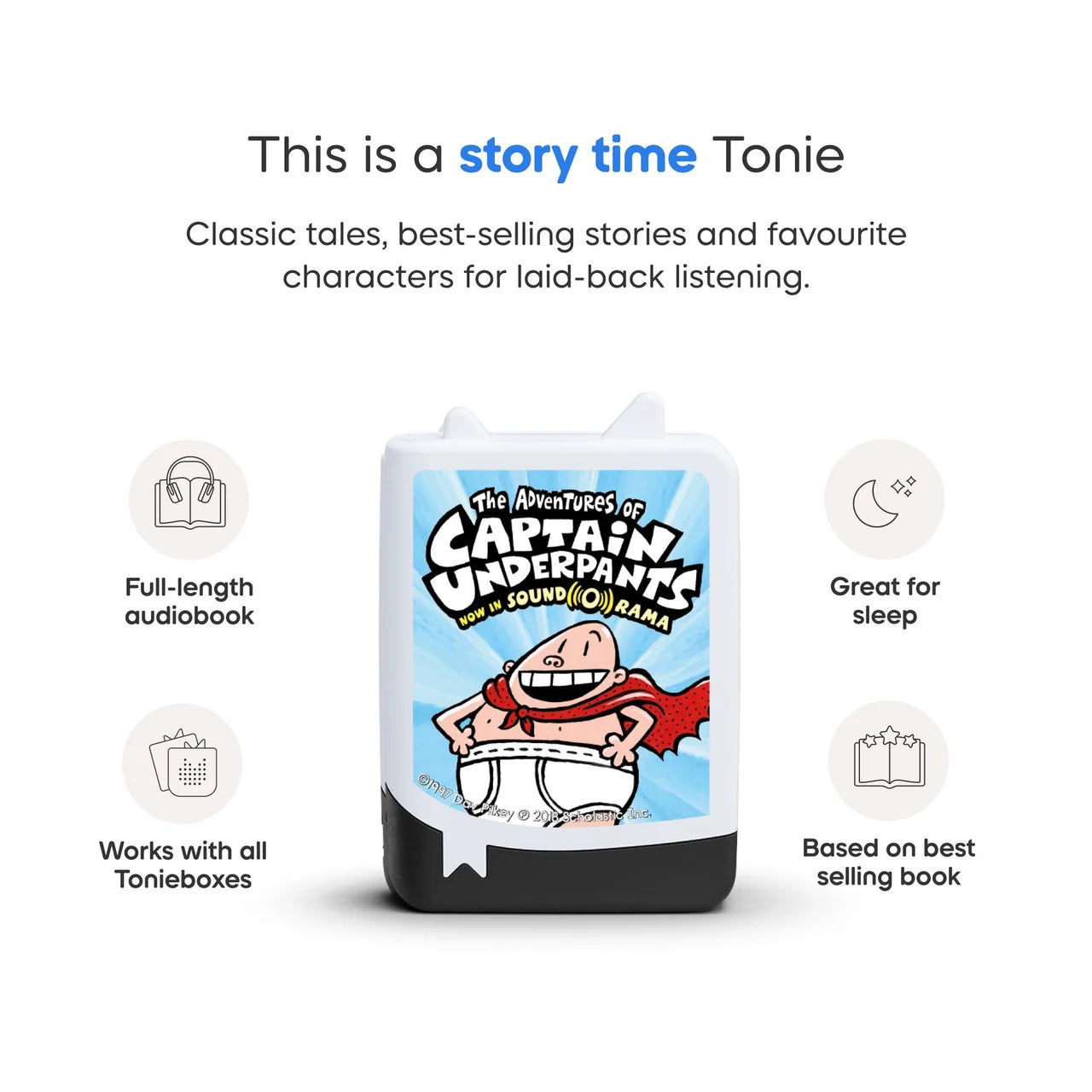 Tonies The Adventures of Captain Underpants Audiobook