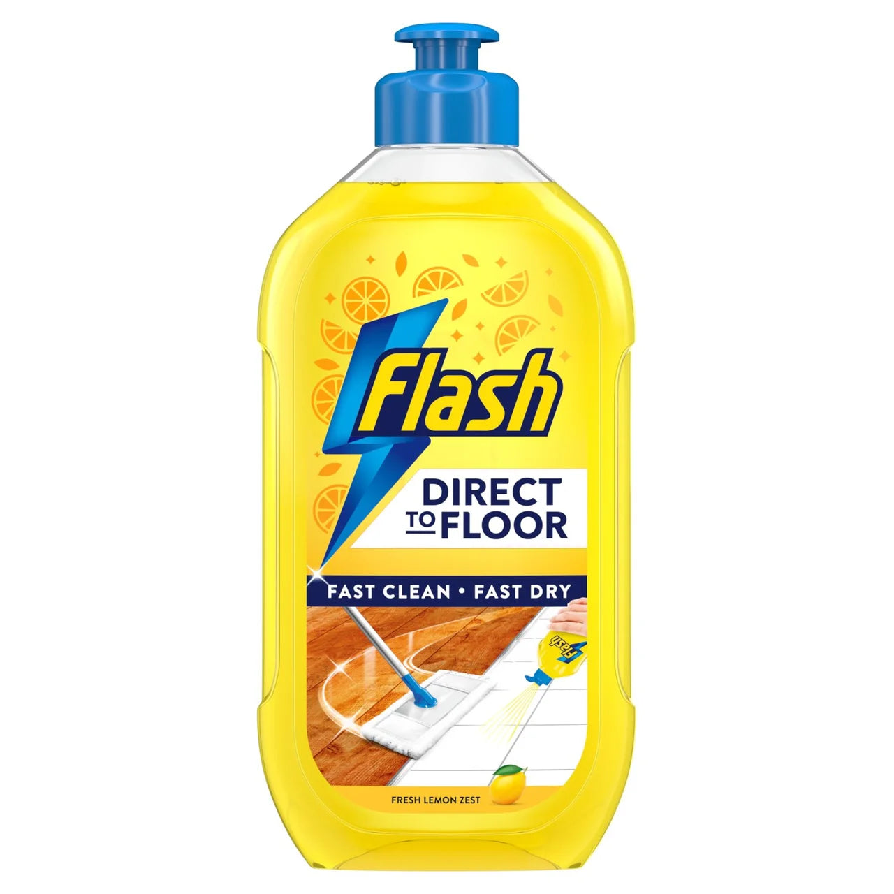 Flash Direct to Floor Cleaner Lemon 800ml