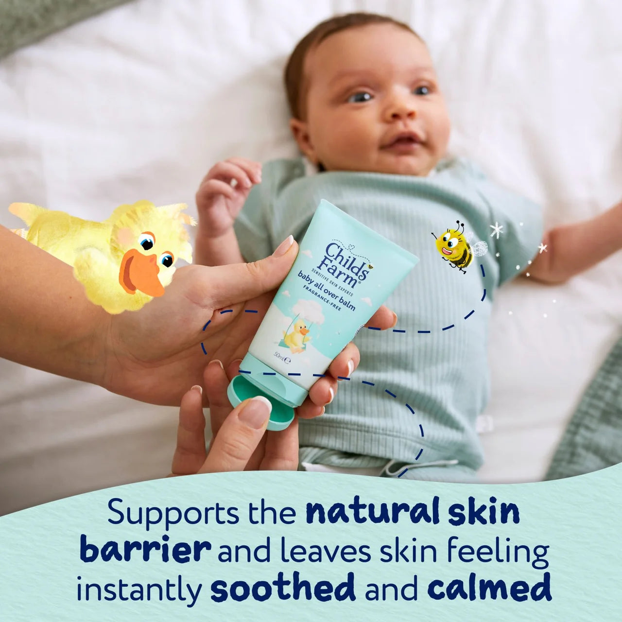 Childs Farm Baby All Over Balm Fragrance-Free 50ml