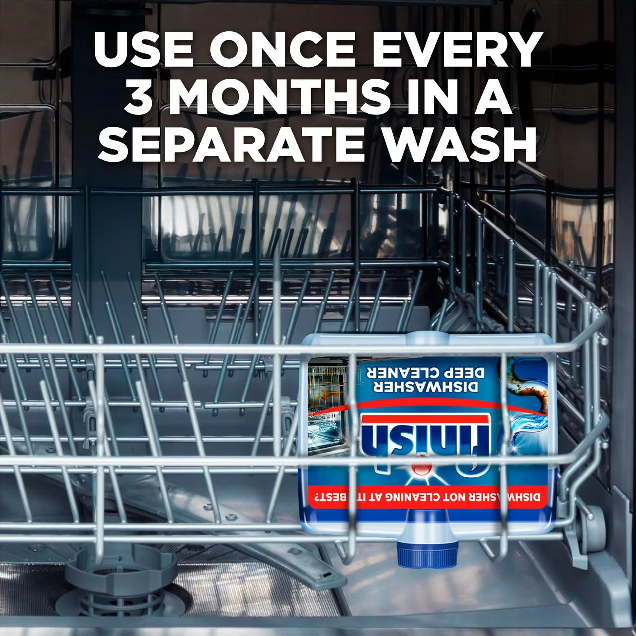 Finish Dishwasher Machine Cleaner Original Scent 250ml